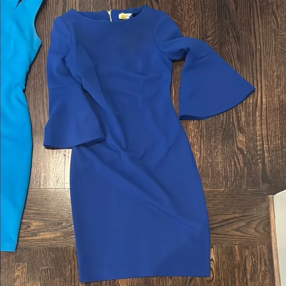 Elegant Blue and Floral Dress Collection - Picture 8 of 10